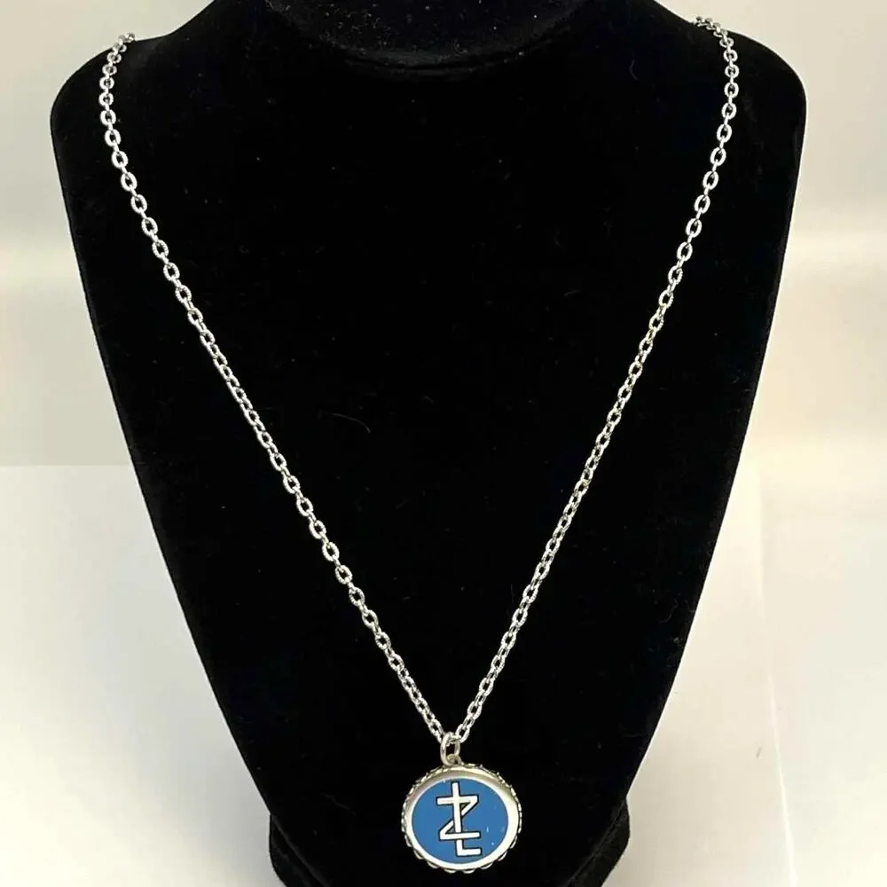 Blue & Silver Men's Necklace
